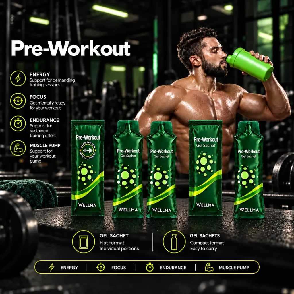 Pre-Workout gel/shots